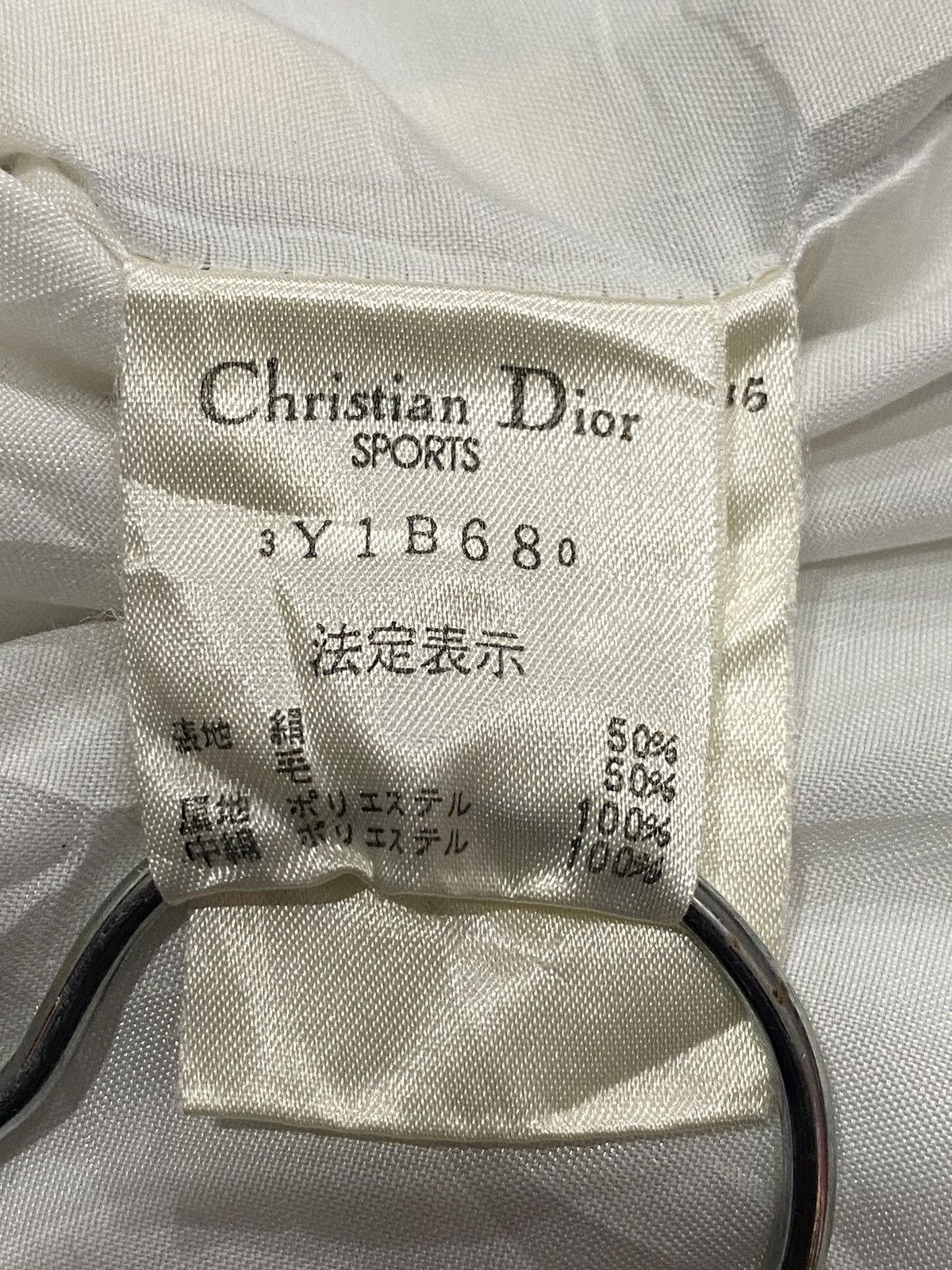 Dior Christion Dior Sports Quilted Button Jacket (M) Size M / US 6-8 / IT 42-44 - 11 Thumbnail