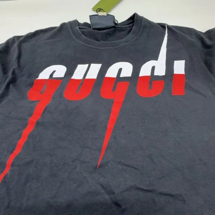 Gucci Gucci Gucci Blade Printed Short Sleeve T-Shirt -2506 Size US S / EU 44-46 / 1 - 5 Thumbnail