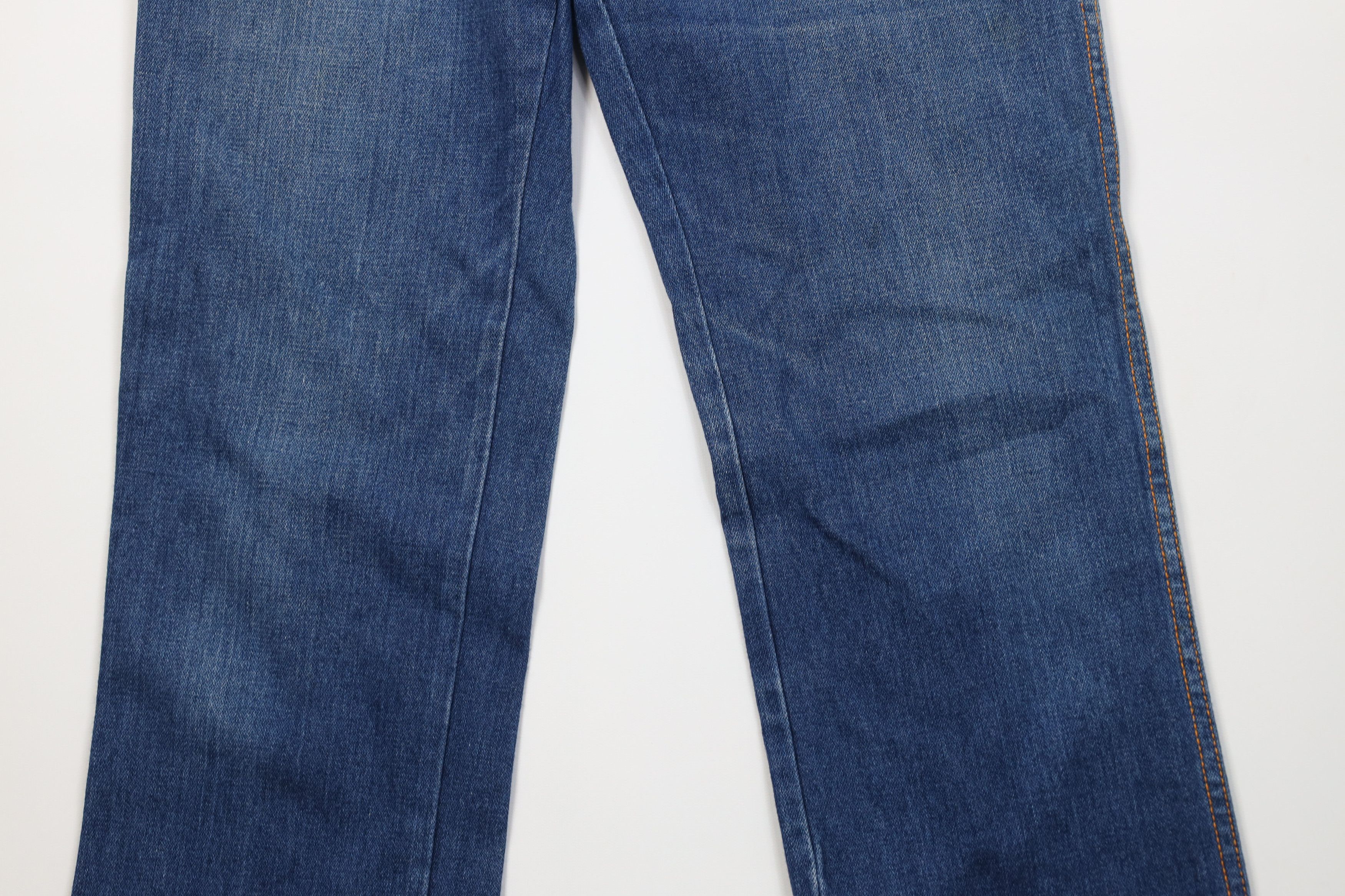 Vintage Vintage 90s Streetwear Straight Leg Denim Jeans Blue Size 32" / US 10 / IT 46 - 3 Thumbnail