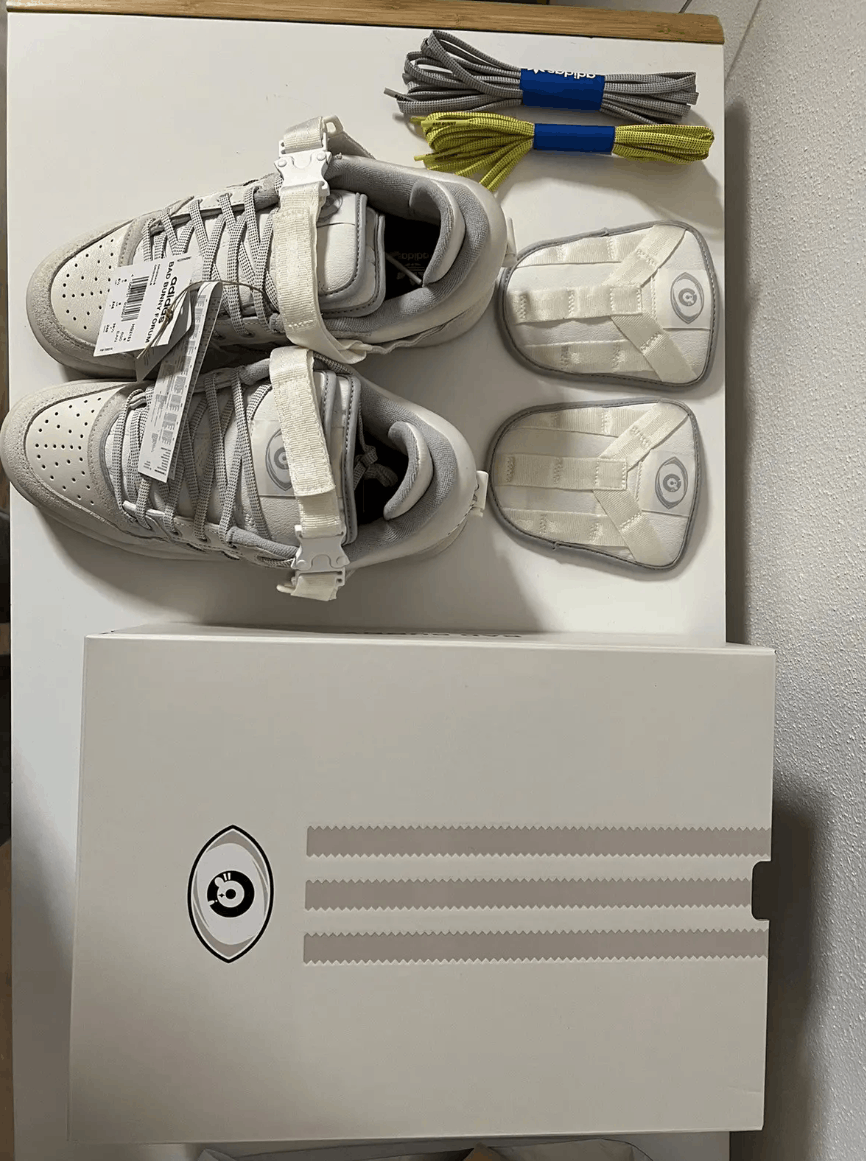 Adidas Bad Bunny x Adidas Forum Low Buckle White Beige W US 6 1/2 Size US 6.5 / IT 36.5 - 2 Thumbnail