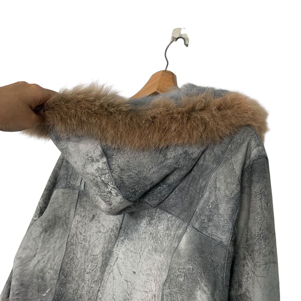 Japanese Brand Japanese Brand Faux Fur Jacket Size L / US 10 / IT 46 - 9 Thumbnail
