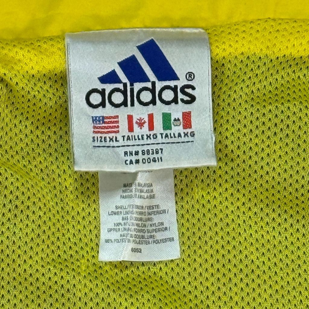 Adidas Adidas Men’s XL Black Yellow Track Jacket Pants Set Size US XL / EU 56 / 4 - 3 Thumbnail