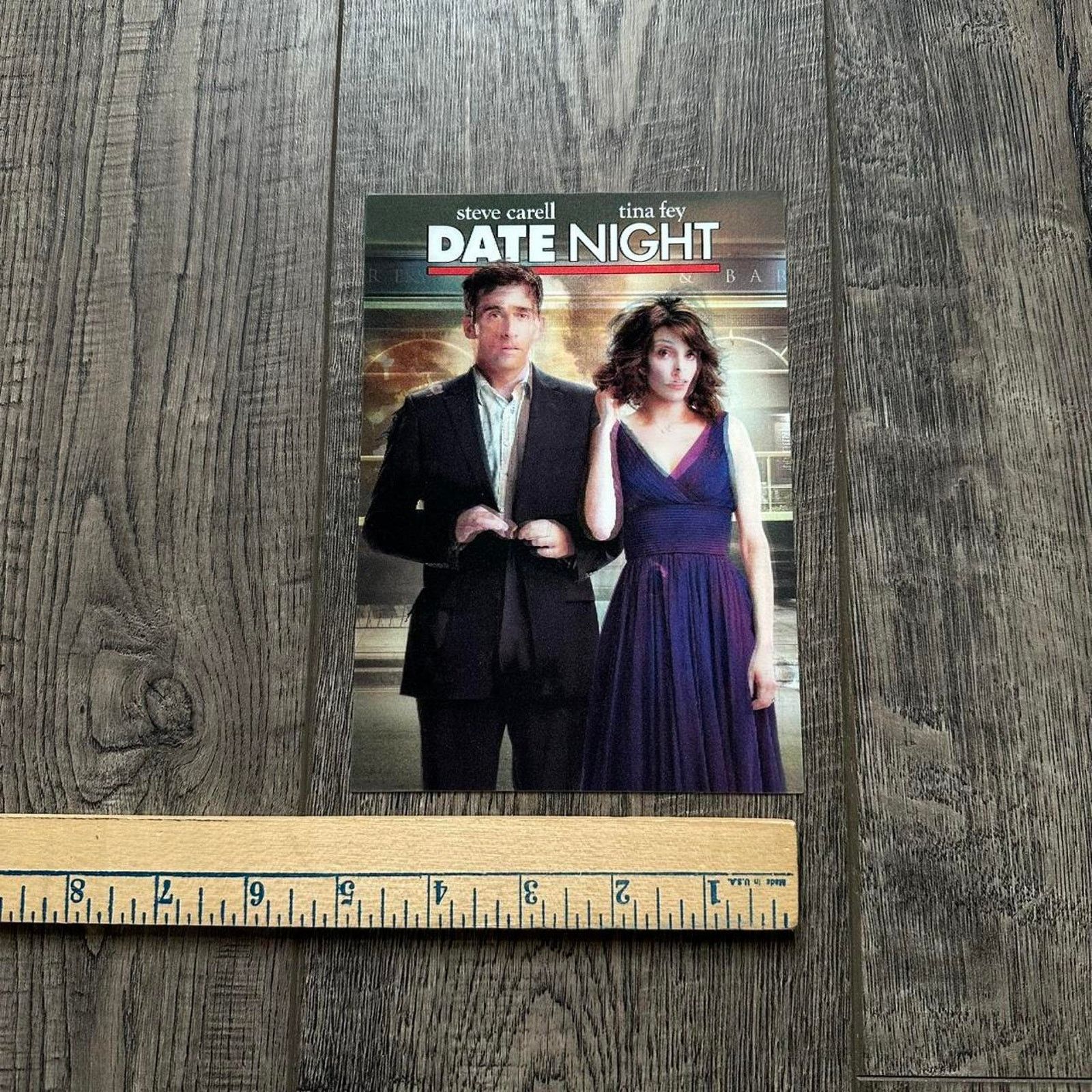 Vintage Vintage Date Night Comedy Movie Holographic Movie Poster Size ONE SIZE - 5 Thumbnail