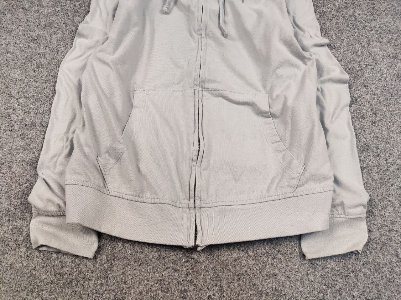Allsaints Allsaints Brace Full Zip Light BlueGray Hoodie Vintage Style Size US M / EU 48-50 / 2 - 9 Thumbnail