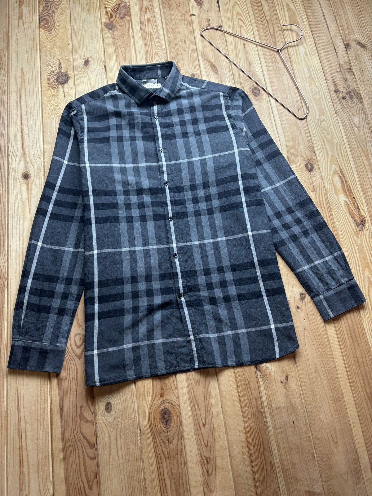 Burberry Burberry Brit London Nova Check shirt from new collections Size US L / EU 52-54 / 3 - 1 Thumbnail