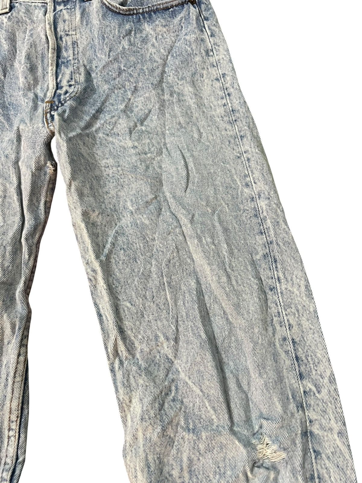 Levi's 80’s Distressed Levi’s 501 Acid Wash Rare Jean Size US 30 / EU 46 - 7 Thumbnail