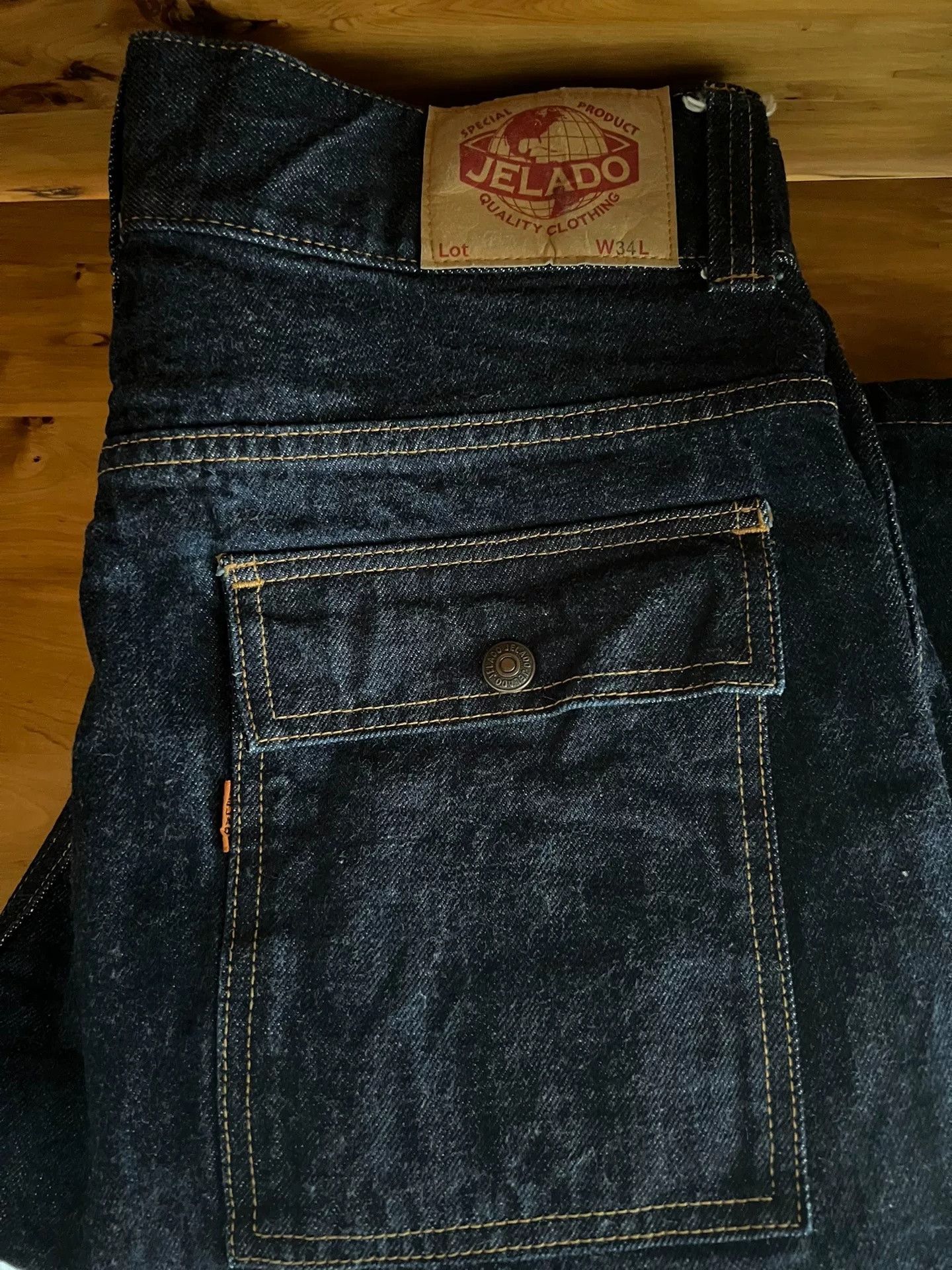 Jelado Jelado Japanese Selvedge Denim Shorts Size US 41 - 9 Thumbnail