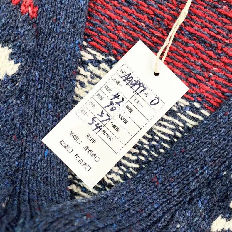 Thom Browne Thom Browne Printed knit sweater Size US XS / EU 42 / 0 - 5 Thumbnail