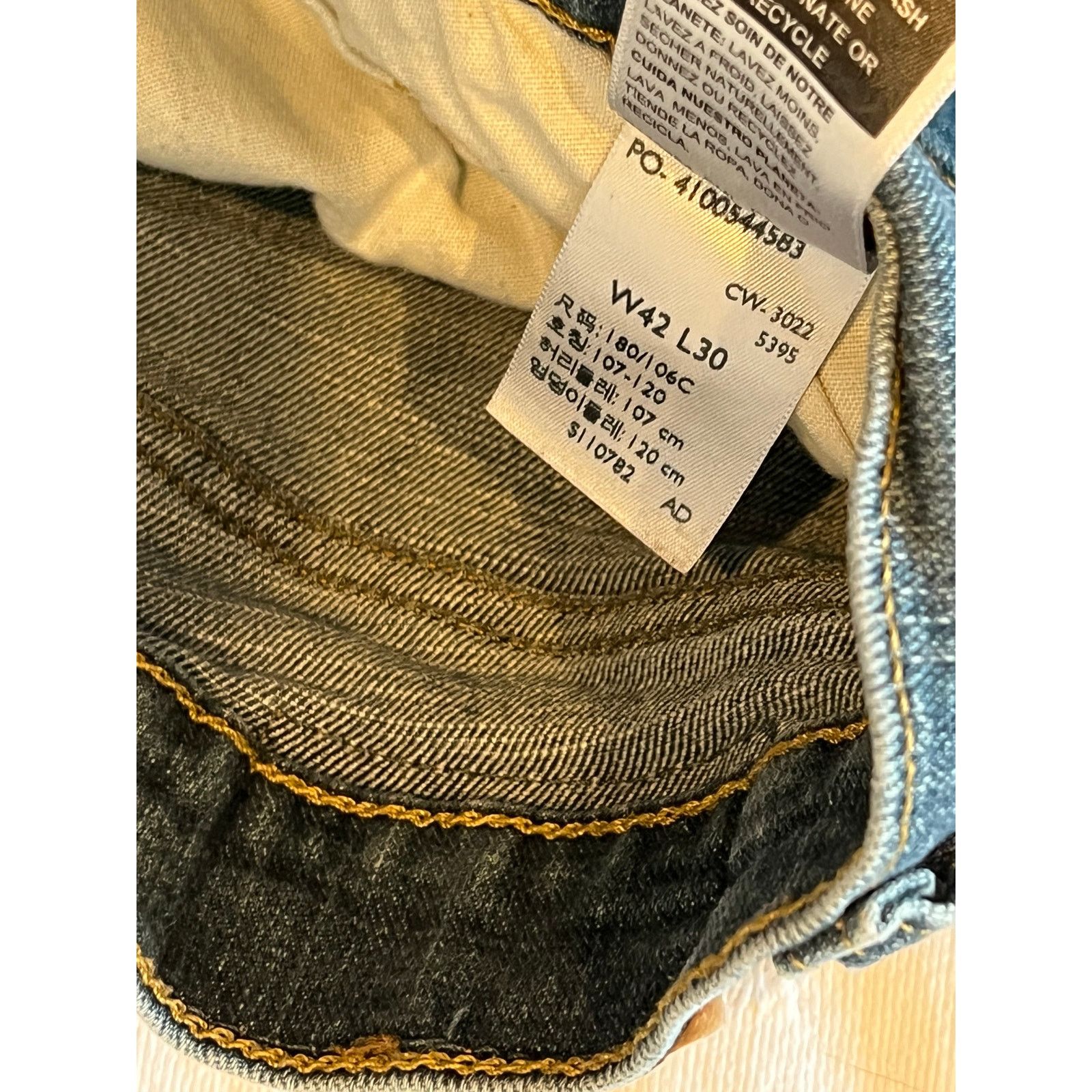 Levi's Levi's Signature Straight Fit Jeans Mens 42x30 Size US 42 / EU 58 - 5 Thumbnail
