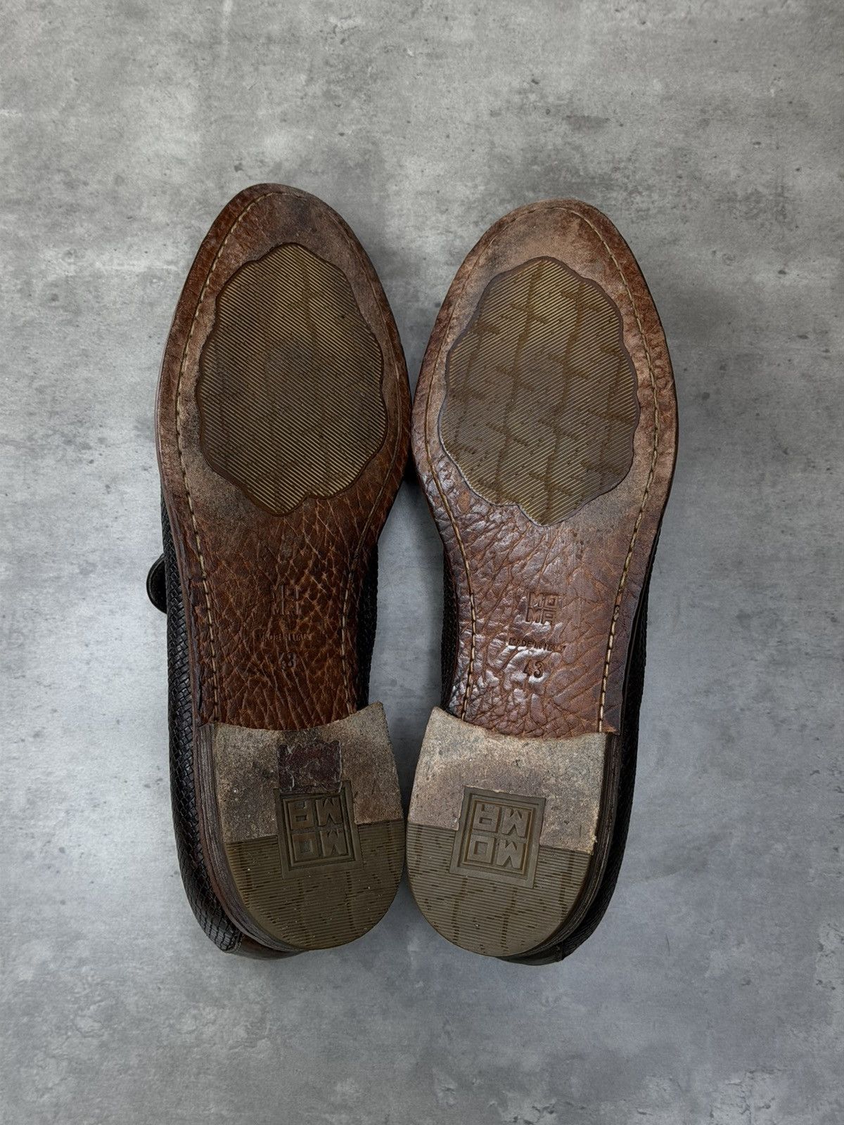 MoMA MOMA Woven Leather Loafers Brown EU 43 Size US 10 / EU 43 - 12 Thumbnail