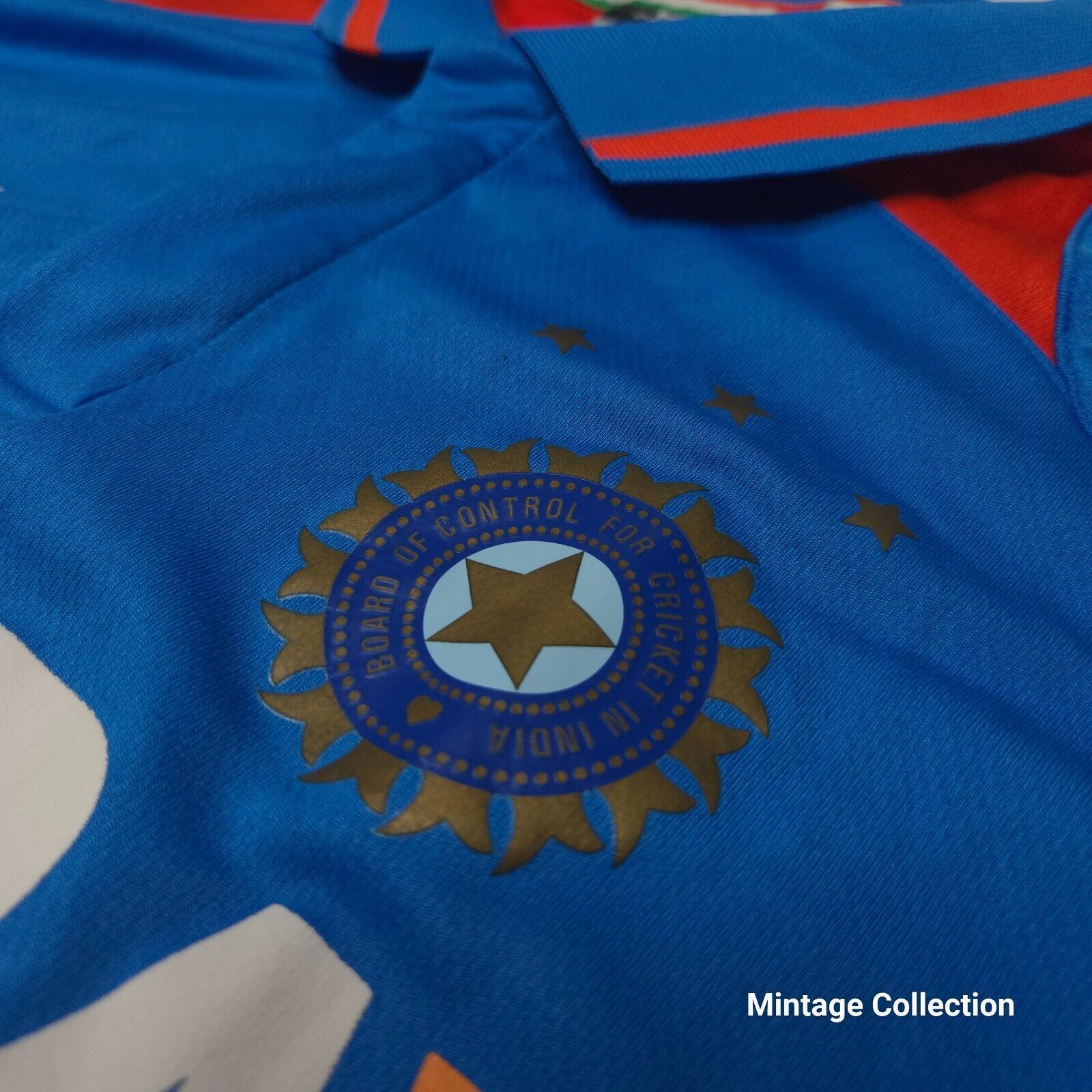 Nike NIKE SAHARA INDIA NATIONAL TEAM CRICKET BLUE POLO JERSEY L Size US L / EU 52-54 / 3 - 5 Thumbnail