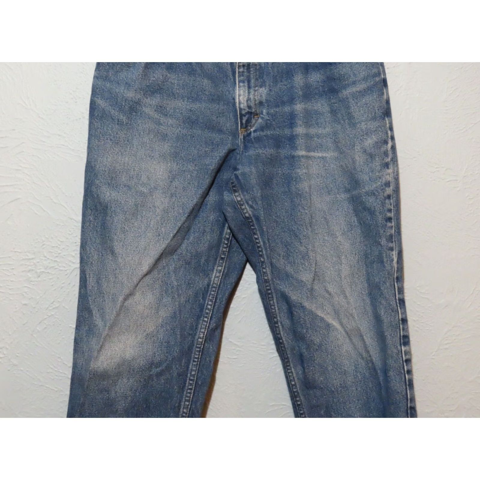 Vintage VINTAGE L.L. Bean Jeans Men 34x29 Blue Denim Pant Relaxed Fit 5-Pocket Logo USA Comfort Breathable Lined Straight Vintage USA Mens Jeans Size US 34 / EU 50 - 3 Thumbnail