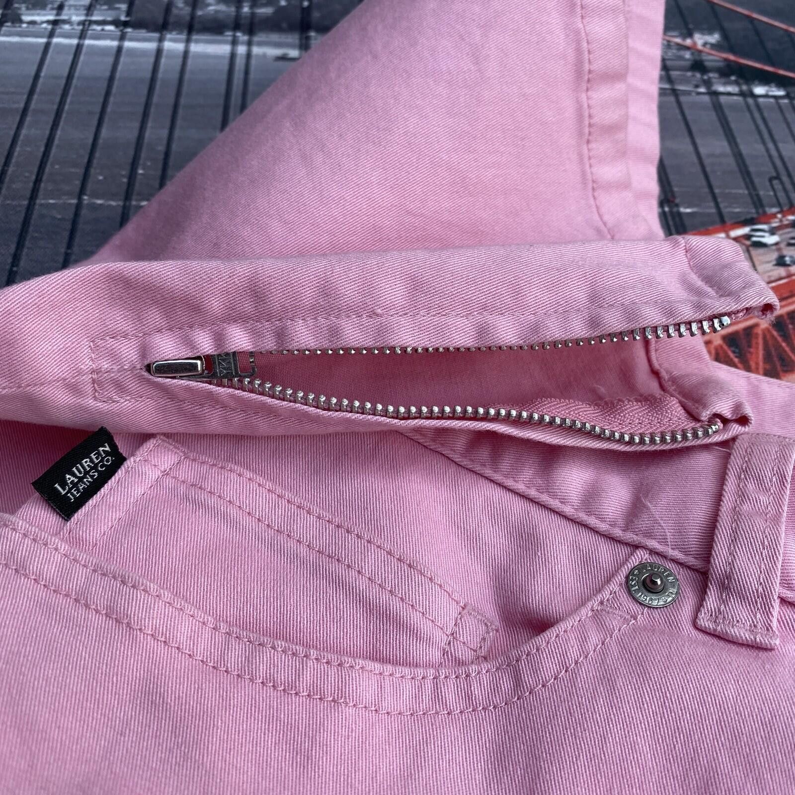 Lauren Ralph Lauren VTG RALPH LAUREN Jeans Co Pants Women's Size 14 Pink Size 36" / US 14 / IT 50 - 5 Thumbnail