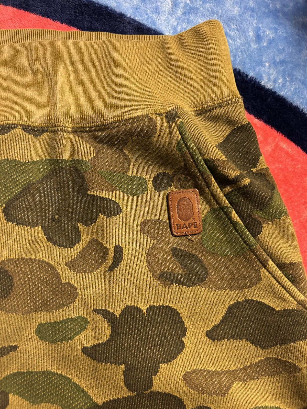 Bape Bape 1st Camo jacquard sweatpants Size US 30 / EU 46 - 2 Thumbnail