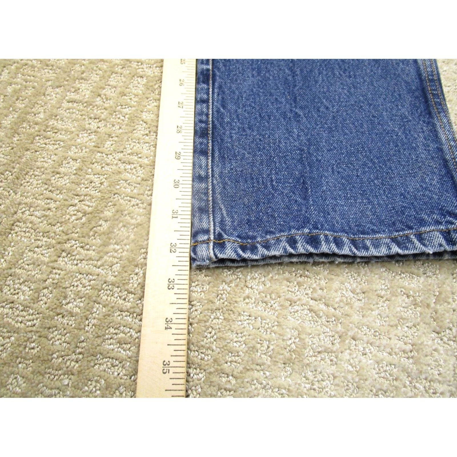 Denime Cinch Jeans Men 36x34 Blue Tapered Western Pants Dark Wash Denim Faded Rodeo Shirt Size US 36 / EU 52 - 7 Thumbnail