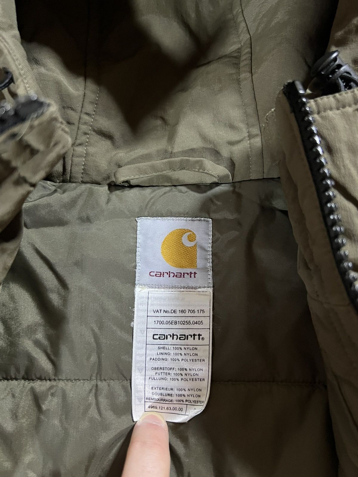 Carhartt Vintage Y2k distressed Faded carhartt bomber Lined Jacket Size US S / EU 44-46 / 1 - 8 Thumbnail