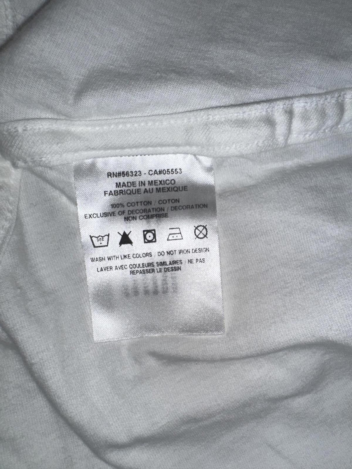 Nike Mens Nike Golf White Tee Dri-Fit Short Sleeve T-Shirt Size US XXL / EU 58 / 5 - 4 Thumbnail