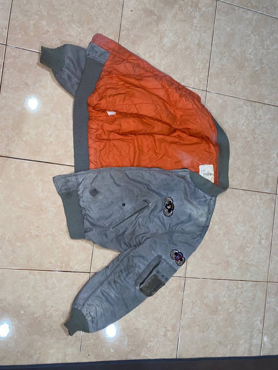 Other Vintage Us Air Force Airbone Bomber Jacket Size US M / EU 48-50 / 2 - 17 Thumbnail