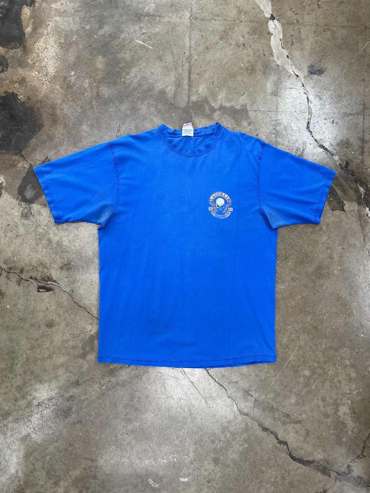 Vintage Vintage 2001 Spring Run Skull Flame Tee Large Size US L / EU 52-54 / 3 - 5 Thumbnail