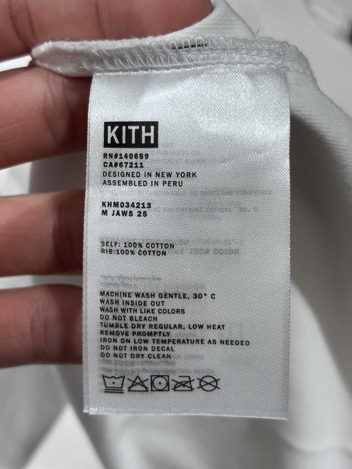 Kith Kith x Jaws White Tee 50th Anniversary Size US XS / EU 42 / 0 - 8 Thumbnail