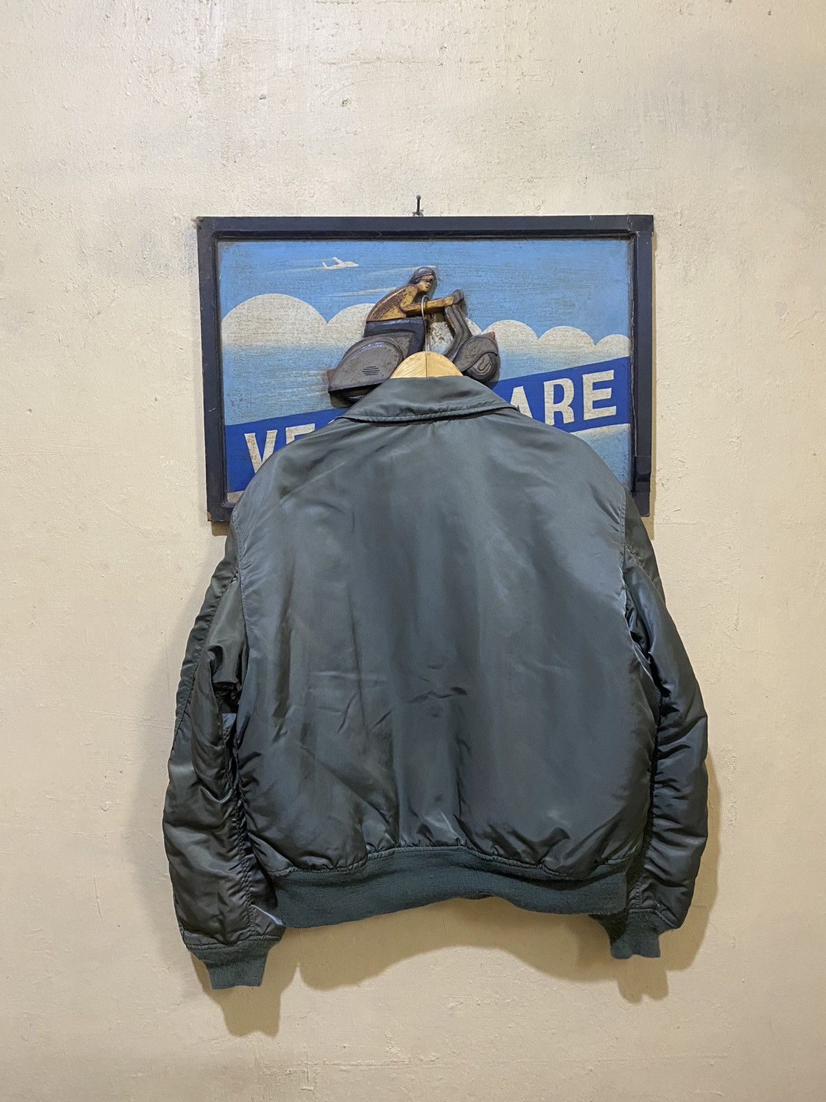 Alpha Industries CWU 45 VINTAGE ALPHA INC JACKET BOMBER Size US L / EU 52-54 / 3 - 9 Thumbnail