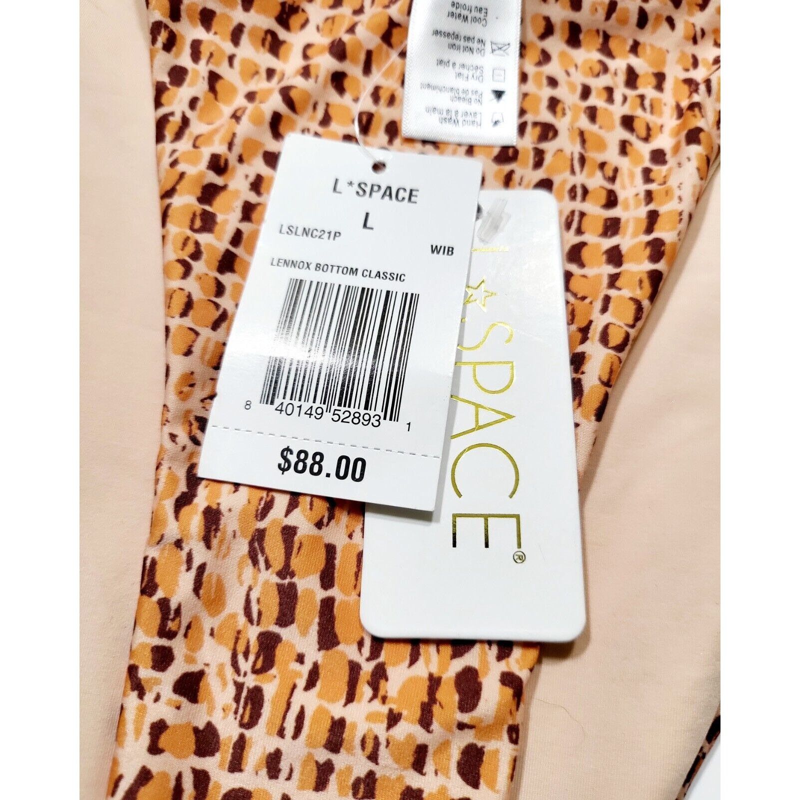 Other NWT L*SPACE Cardi Lennox Bikini Set Top & Bottom Size L Size ONE SIZE - 3 Thumbnail