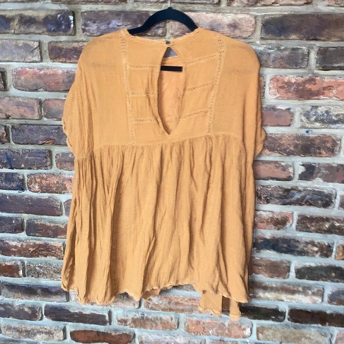 Zara on sale terracotta dress