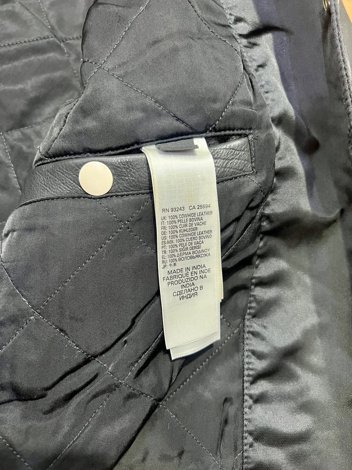 Diesel Diesel L-HARU Leather bomber jacket Size US L / EU 52-54 / 3 - 5 Thumbnail