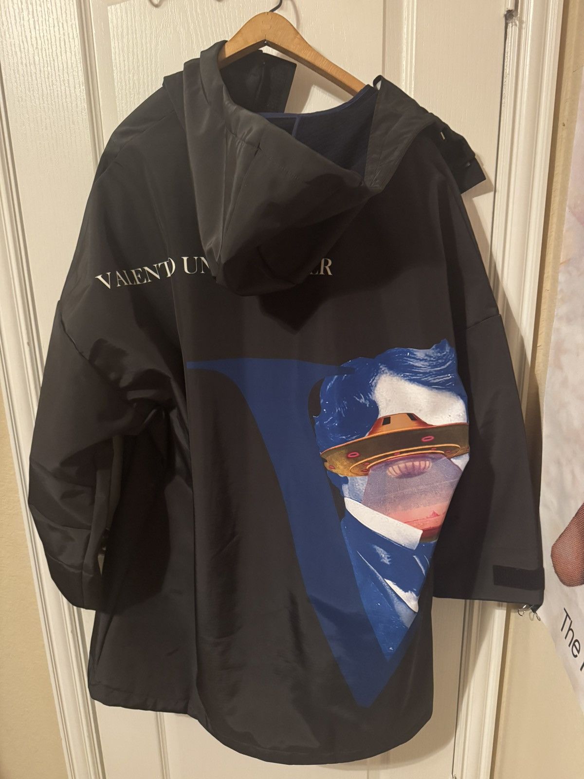 Undercover × Valentino Undercover x Valentino Black Hooded Coat Size 4 XL UFO Size US XL / EU 56 / 4 - 15 Thumbnail