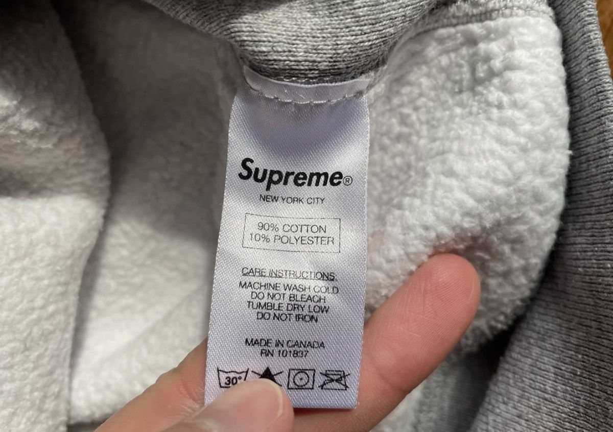 Supreme Supreme fw16 red on grey box logo hoodie hooded sweatershirt Size US M / EU 48-50 / 2 - 4 Thumbnail
