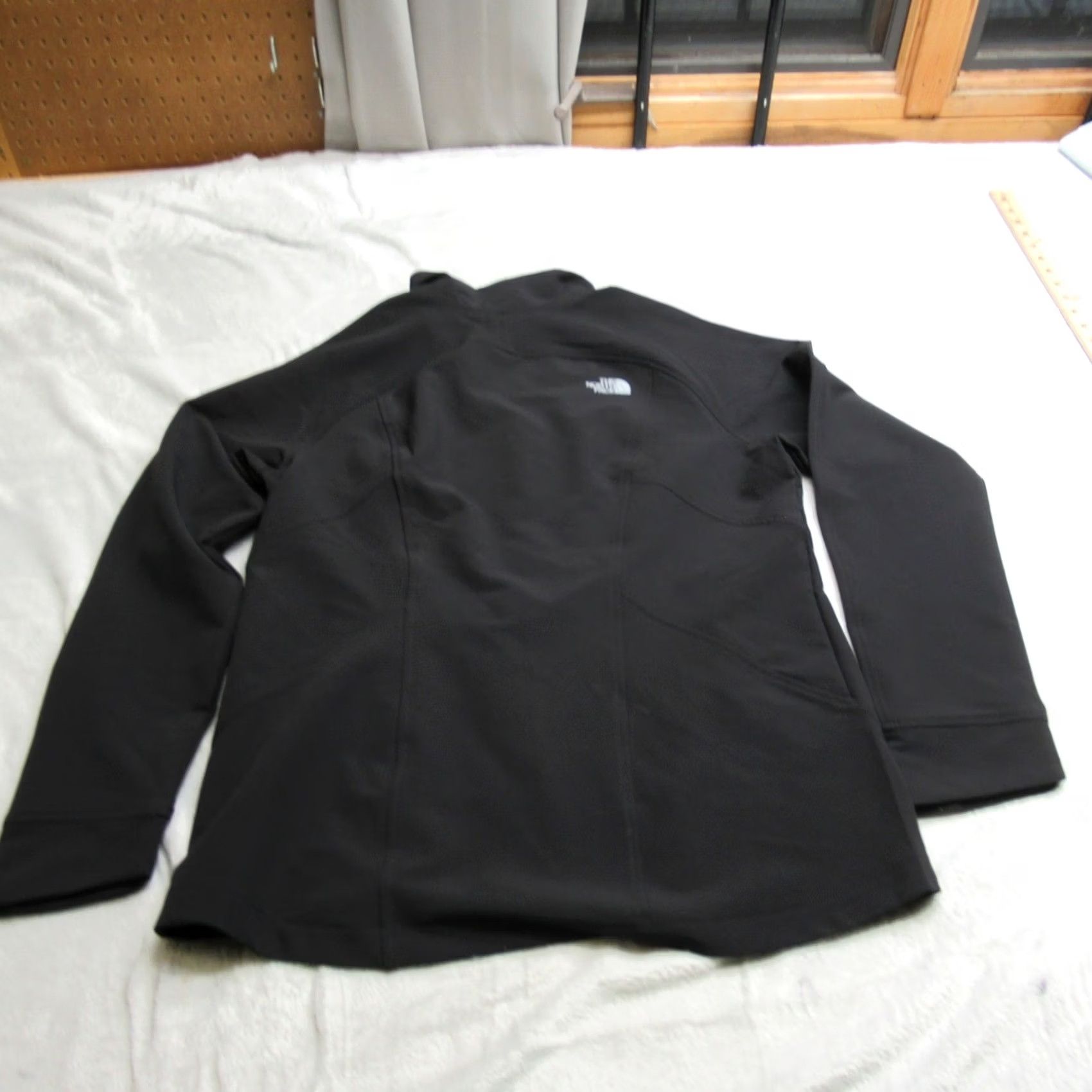 The North Face The North Face Jacket Womens Large Black Windwall Rain Wind Softshell Zip Memphis Size L / US 10 / IT 46 - 3 Thumbnail