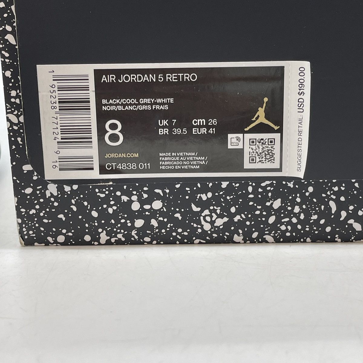 Jordan Brand Air Jordan 5 Oreo Size US 8 / EU 41 - 9 Thumbnail