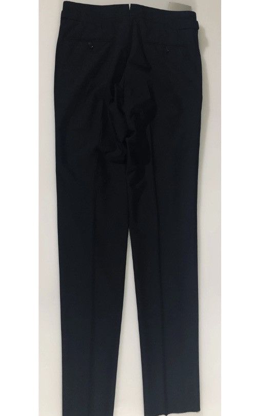 Tom Ford Tom Ford 🇨🇭 Black Wool Trouser Dress Slacks 46 New Unaltered Size 36R - 4 Thumbnail