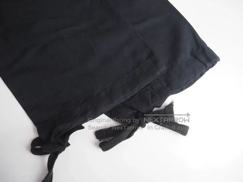 Song For The Mute Song For The Mute Black ribbon long pants Size US 32 / EU 48 - 4 Thumbnail