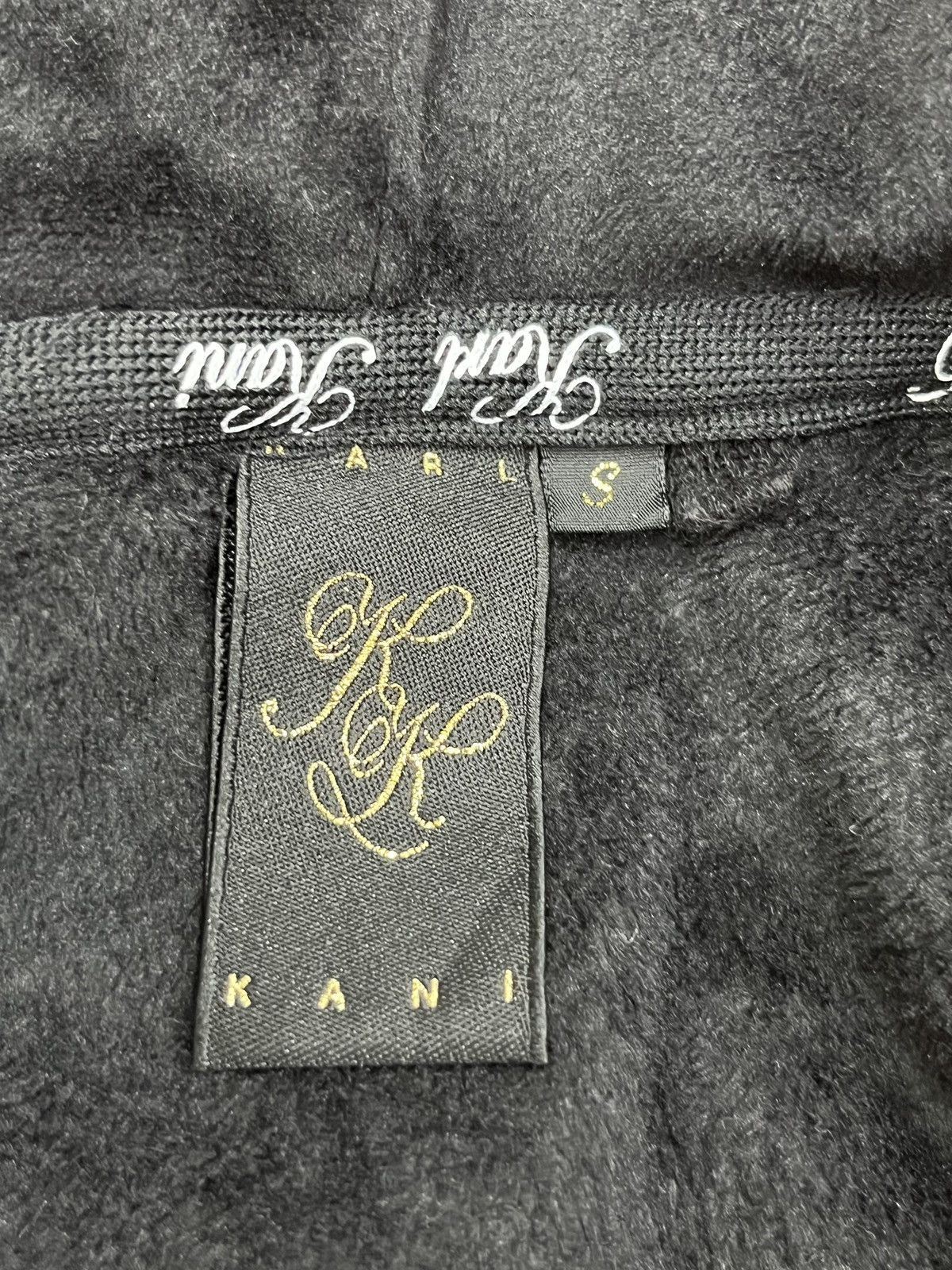 Karl Kani 90’s KARL KANI NEW YORK Luxury Poly-Velvet Signature Hoodie Size US S / EU 44-46 / 1 - 8 Thumbnail