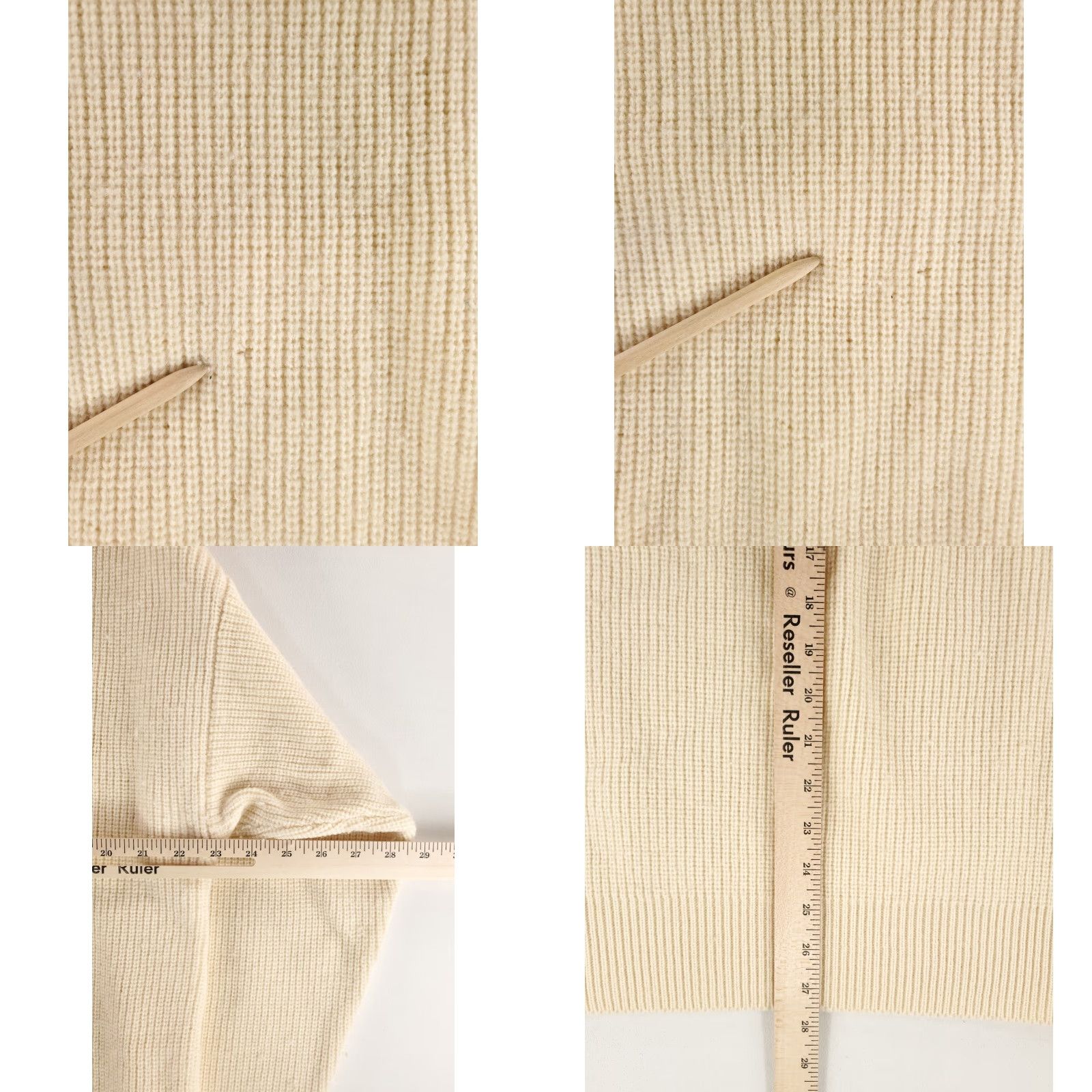 Izod VINTAGE Izod Lacoste VTG 80s Big Knit Alligator 100% Wool Sweater Cream Mens L RARE Mens L Ivory Pullover Moth Damage Snags Size US L / EU 52-54 / 3 - 8 Thumbnail