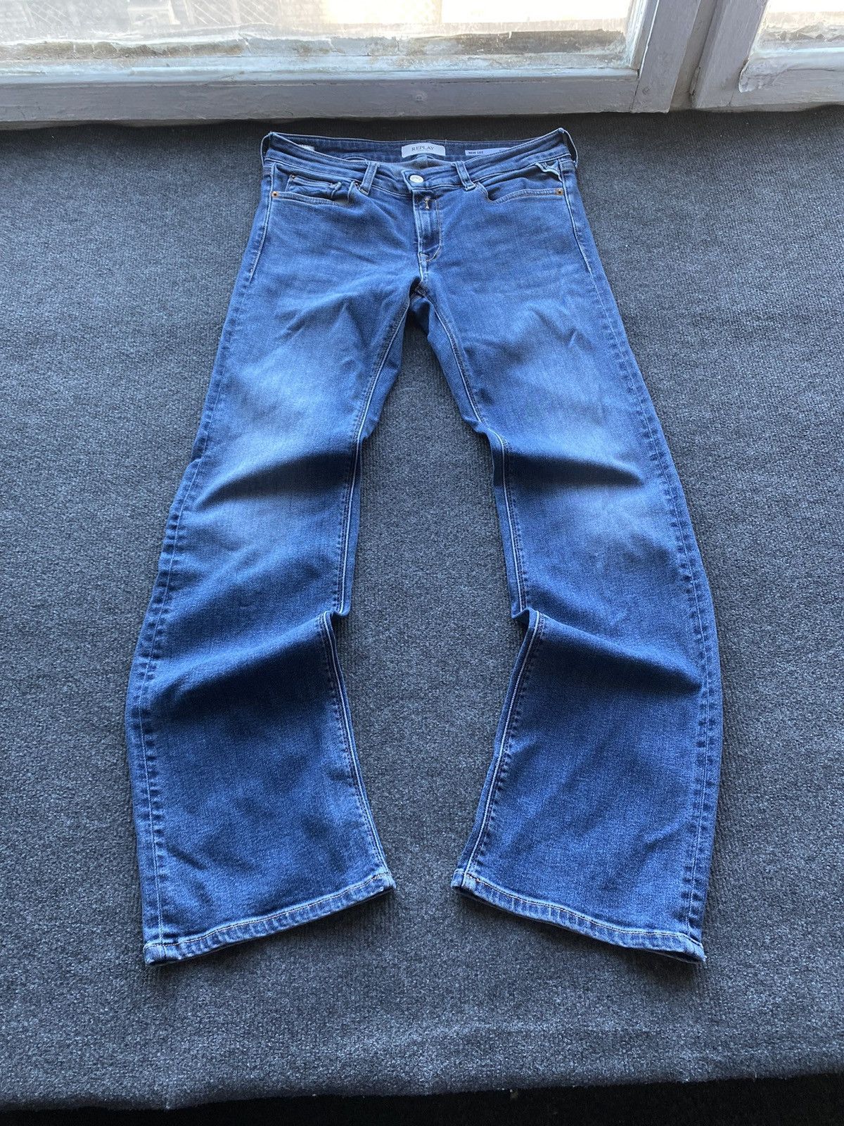 Replay 🔥Opium Punk Gothic Replay Bootcut new luz jeans 30 Size 30" / US 8 / IT 44 - 19 Thumbnail