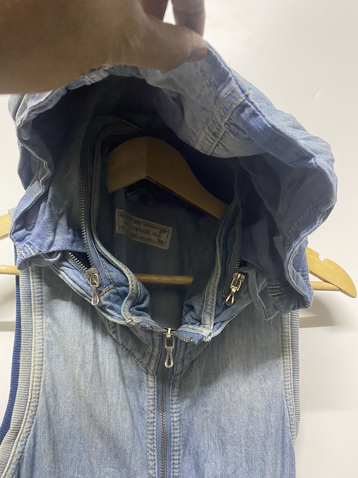 GOA Vintage GOA Bono Hoodie Japanese Brand Vest Jacket Size US M / EU 48-50 / 2 - 11 Thumbnail