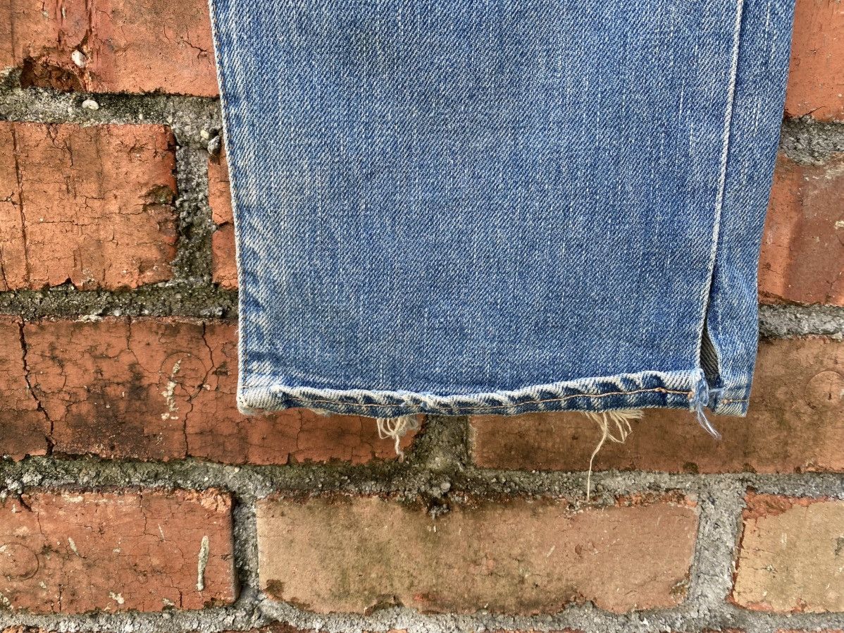 Levi's × Levi's Vintage Clothing × Vintage W28x31 vintage levi's 502xx redline big E distressed Japan Size US 28 / EU 44 - 5 Thumbnail