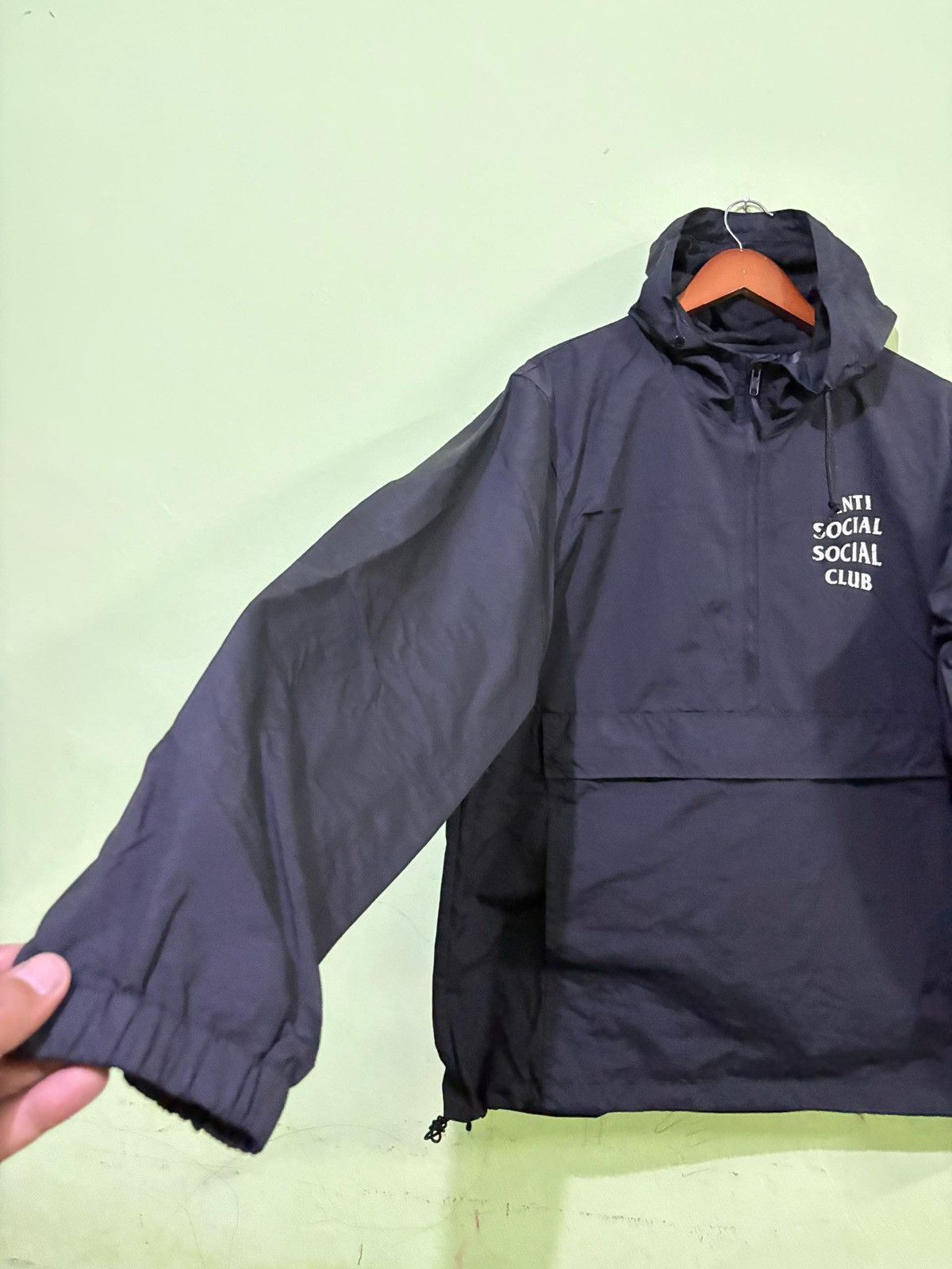 Anti Social Social Club Anti Social Social Club Anorak Windbreaker Jacket Hoodie Size US M / EU 48-50 / 2 - 2 Thumbnail