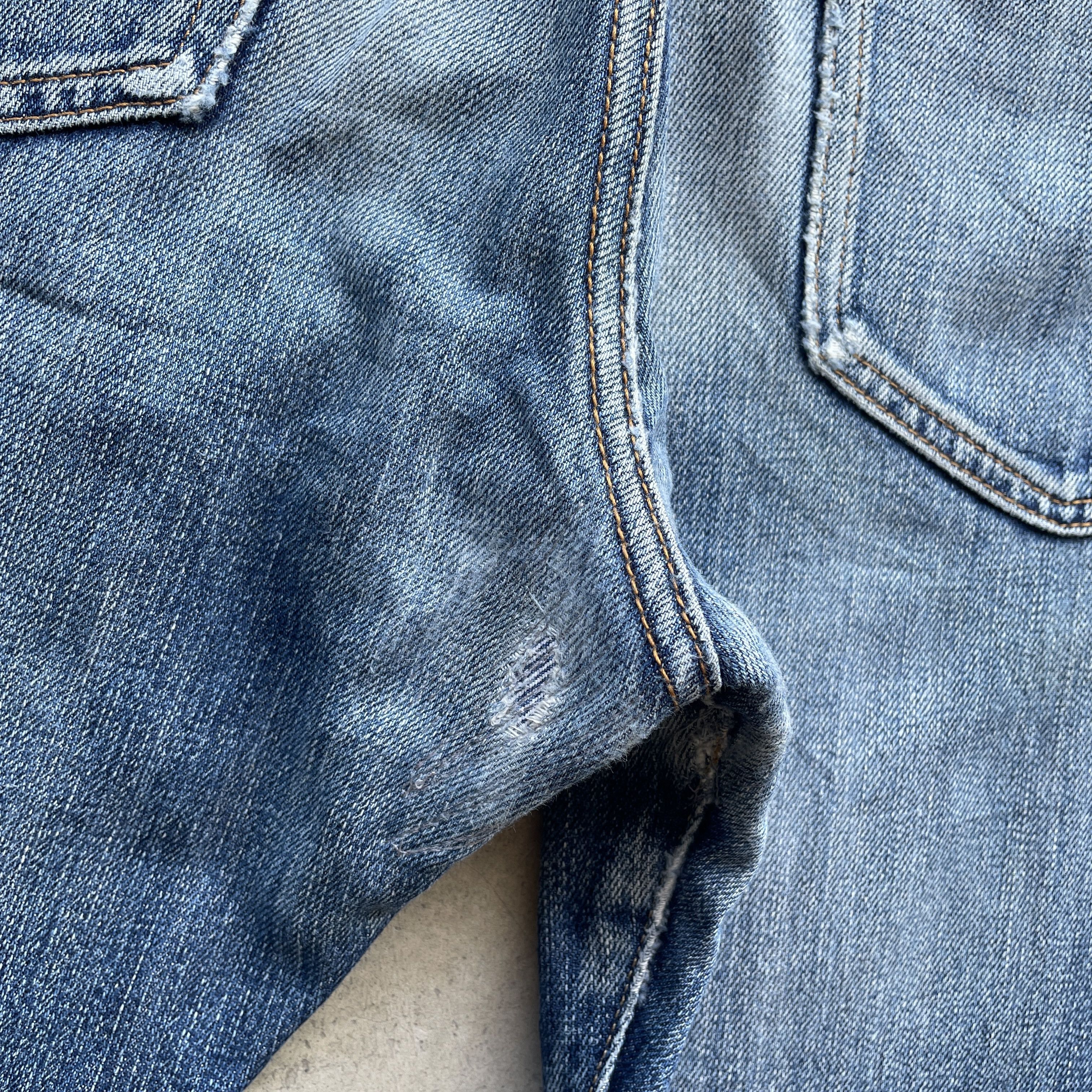 Japanese Brand Vintage Japanese Brand Faded Jeans Denim Pants W35 Size US 35 - 11 Thumbnail