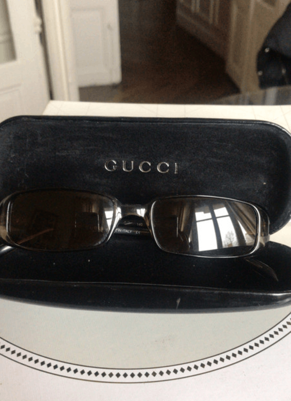 Gucci Gucci Sunglasses Mask Shield Sport Bike Pop Vintage Size ONE SIZE - 2 Thumbnail