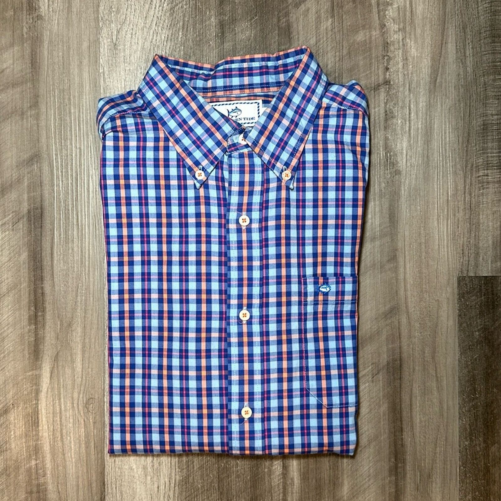 Southern Tide Southern Tide Classic Fit Long Sleeve Button Down - Medium Size US M / EU 48-50 / 2 - 1 Thumbnail