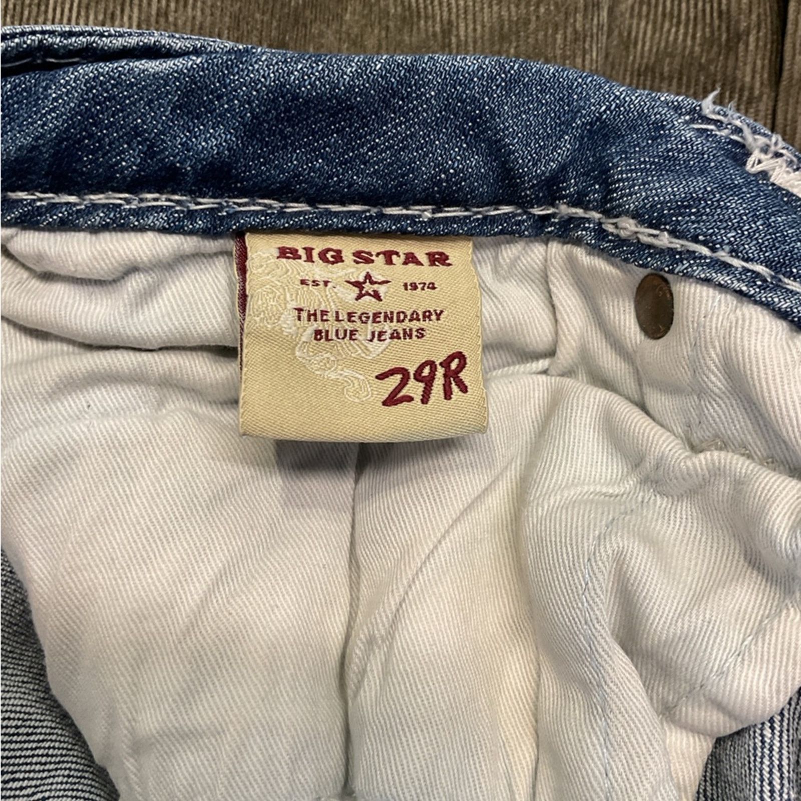 Big Star Big Star Nico Distressed Jeans Size 29" - 4 Thumbnail