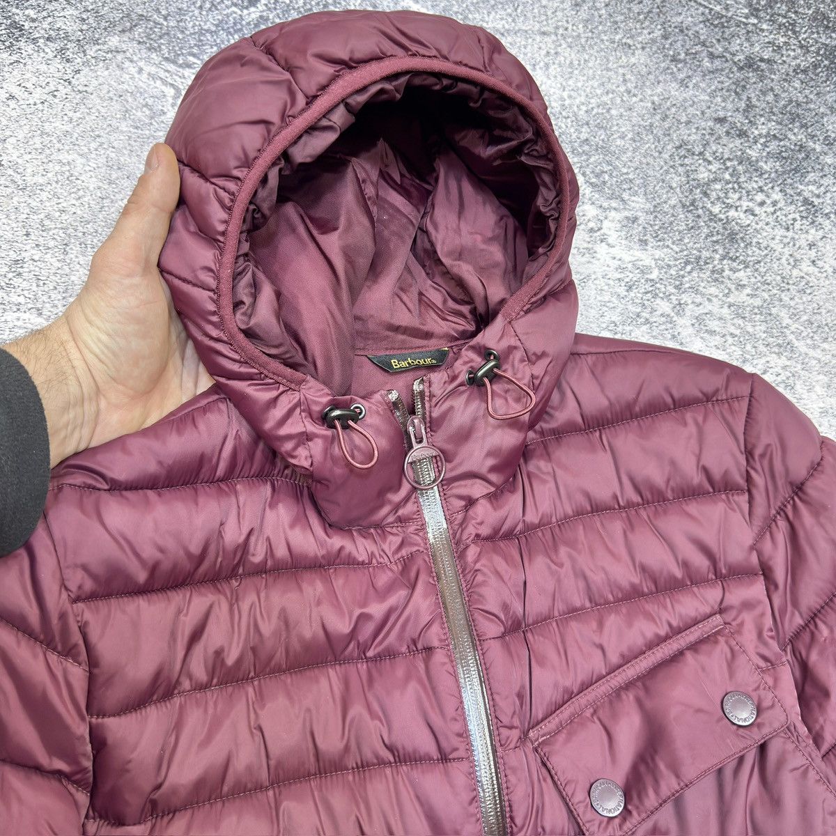 Barbour Barbour International Ouston Hooded Jacket L size Size US L / EU 52-54 / 3 - 6 Thumbnail