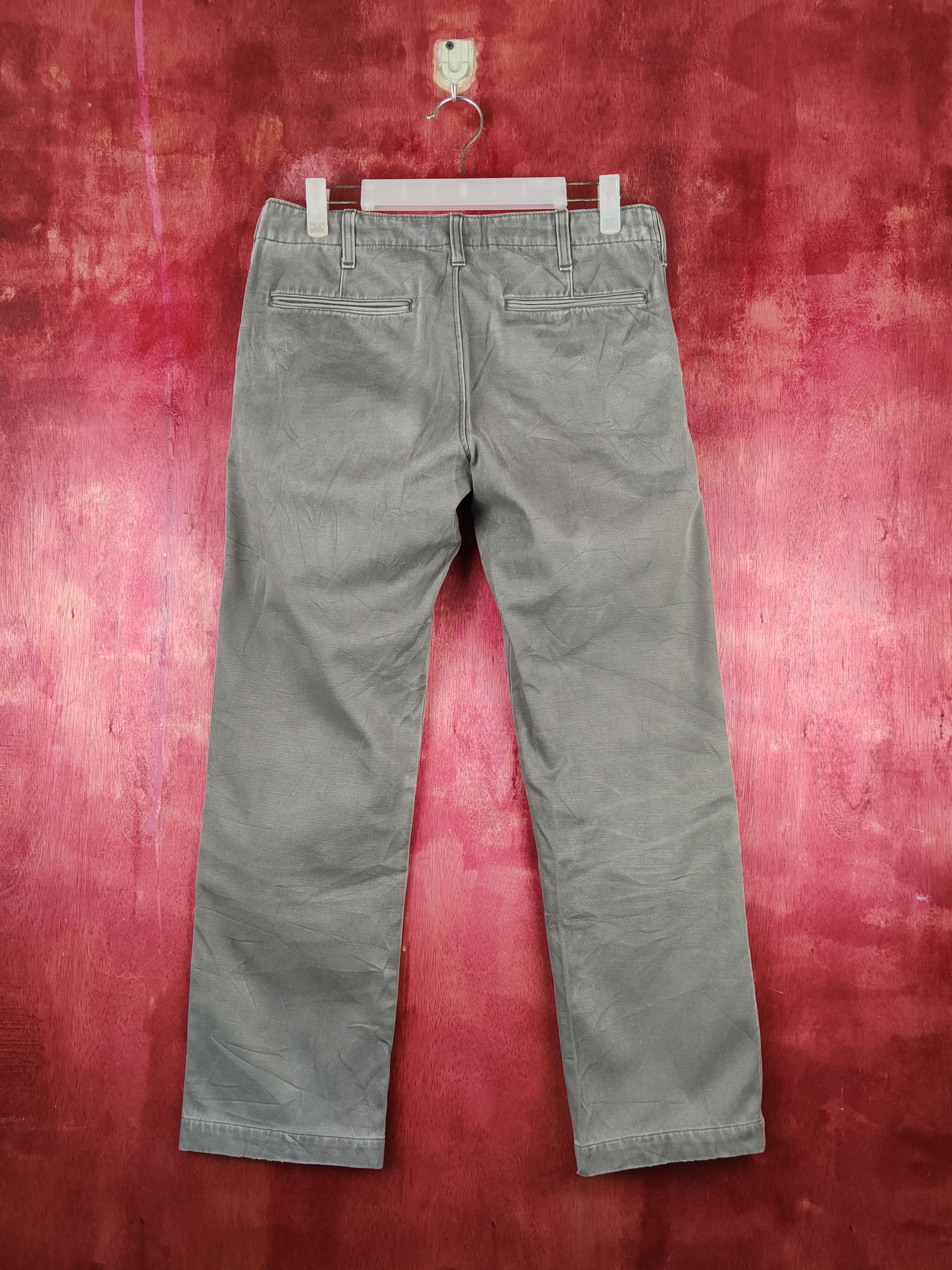 Japanese Brand × Uniqlo Uniqlo Gray faded vintage Casual Pants #S1543 Size US 28 / EU 44 - 7 Thumbnail