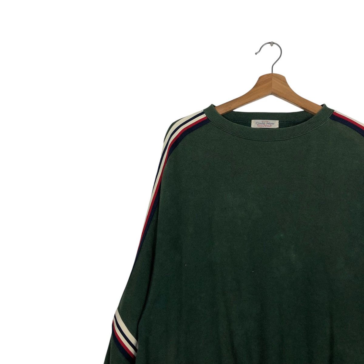 Japanese Brand × Vintage 📌Vintage Striped Sweatshirt Double Name Issey Miyake Size US M / EU 48-50 / 2 - 7 Thumbnail