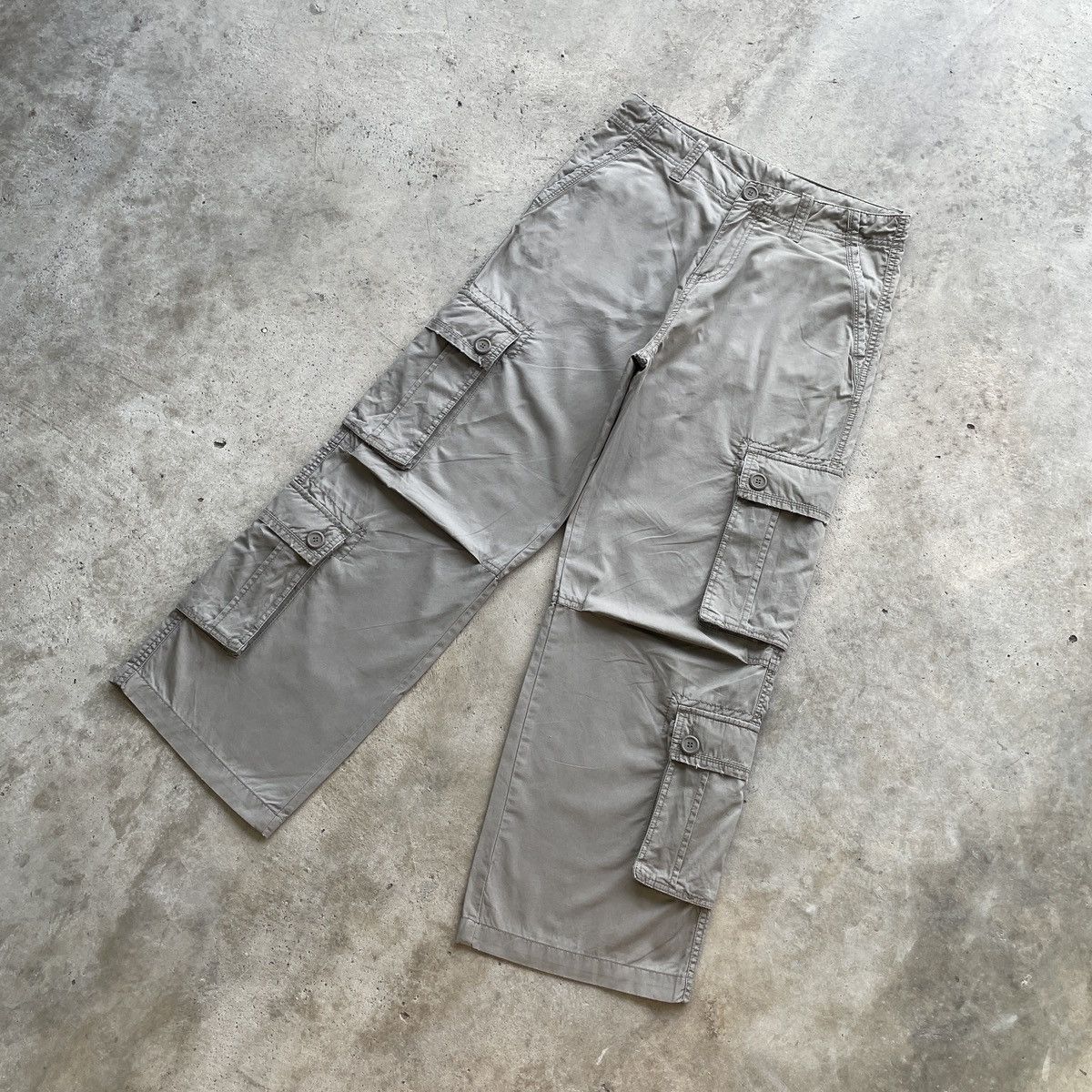 W31 Vintage NII 9 Pocket Baggy Cargo Tactical Pants Utility