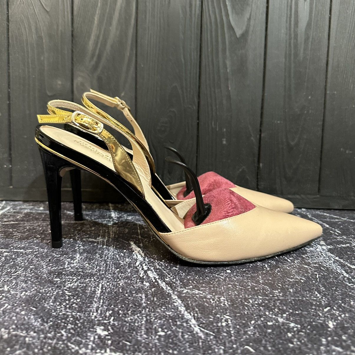 Stuart Weitzman Stuart Weitzman Women’s Leather Heels Size 9.5 XL Size US 9.5 / IT 39.5 - 1 Thumbnail