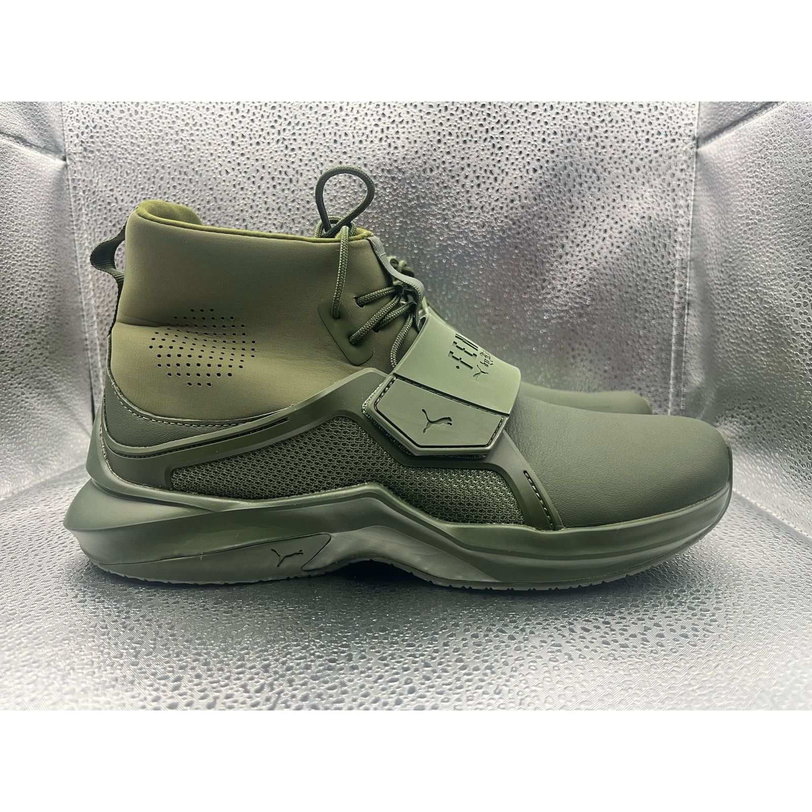 Puma Puma Trainer Hi By Fenty x Rihanna Cypress Green Sneakers Size US 7.5 / IT 37.5 - 1 Thumbnail